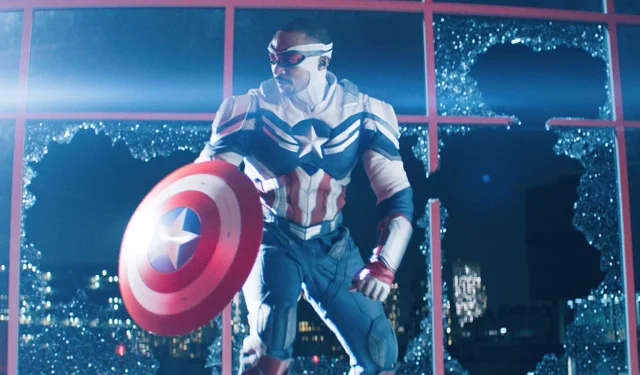 O novo traje do Capitão América de Sam Wilson divide os fãs do MCU