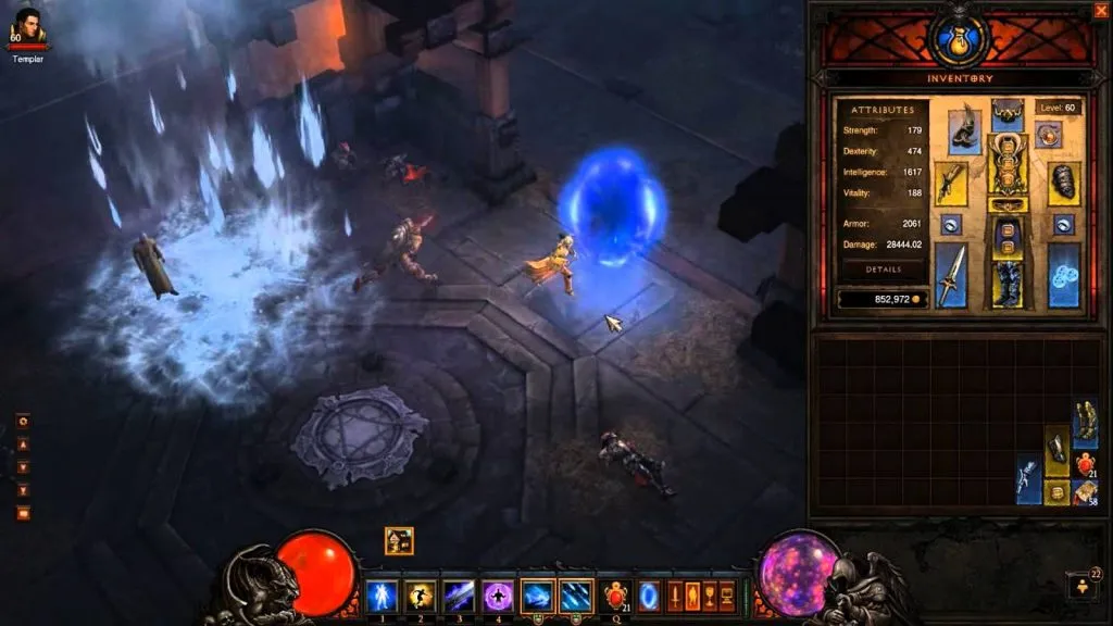 Rozgrywka w Diablo 3 Wizard