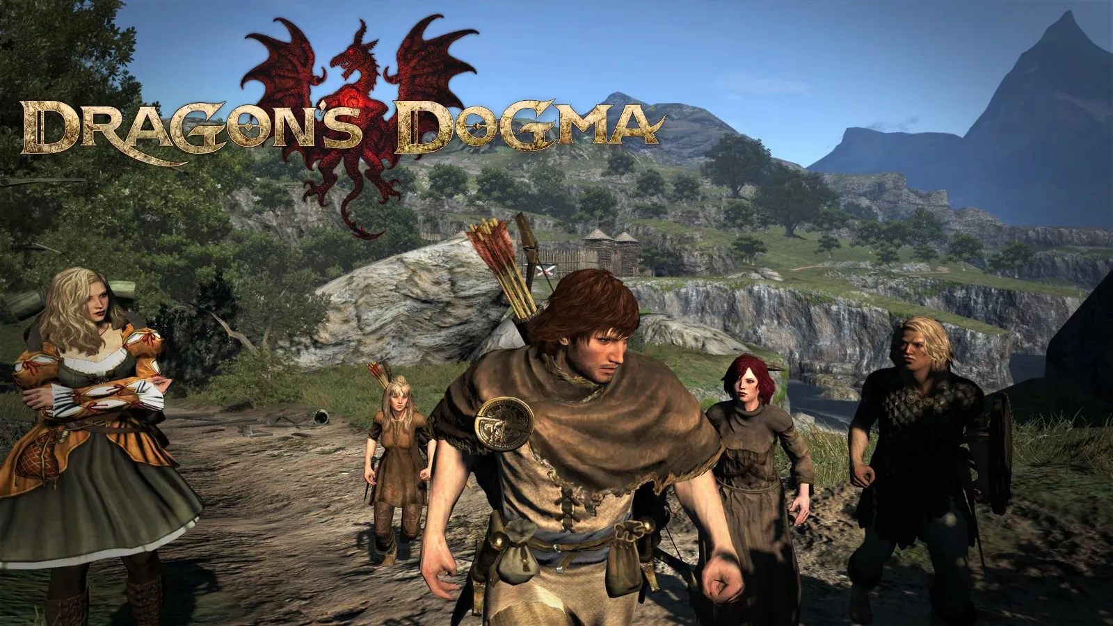 Dragon's Dogma 캐릭터의 이미지는 Skyrim과 같은 게임을 특징으로 합니다.