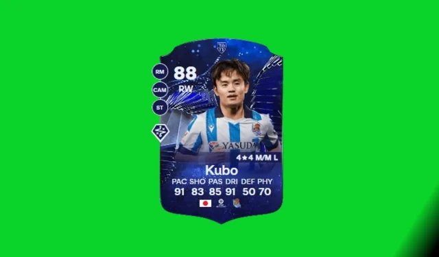 EA FC 24: TOTY Honorable Mentions Takefusa Kubo 목표 챌린지를 완료하는 방법