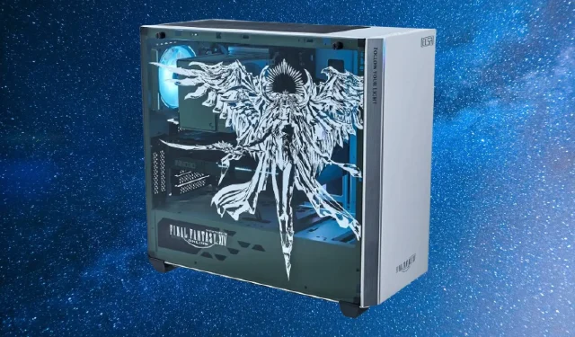 Não podemos parar de babar com este lindo gabinete de PC FF14, mas há um problema