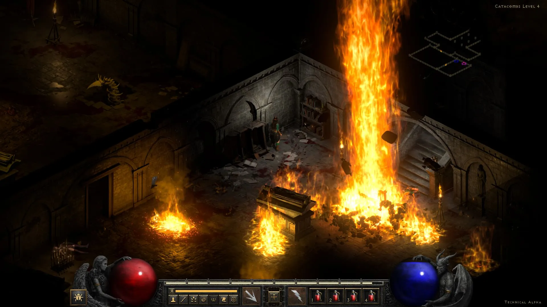 Alfa tecnológico ressuscitado de Diablo II