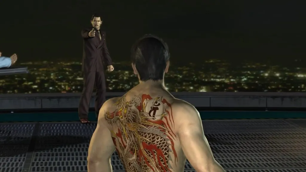 Letzter Bosskampf in Yakuza 3