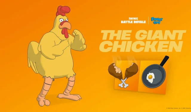 Skórka Giant Chicken w Fortnite „Pay to Loss” podzieliła graczy