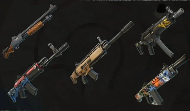 Wo finde ich alle mythischen Waffen in Fortnite Kapitel 5, Staffel 1?