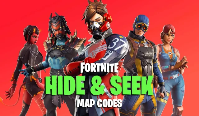 Melhor Esconderijo e Esconderijo Fortnite Códigos de mapa Seek and Prop Hunt (janeiro de 2024)