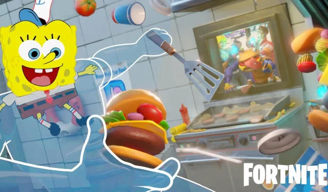 Un joueur Fortnite « cuisiné » avec le concept de skin Bob l’éponge