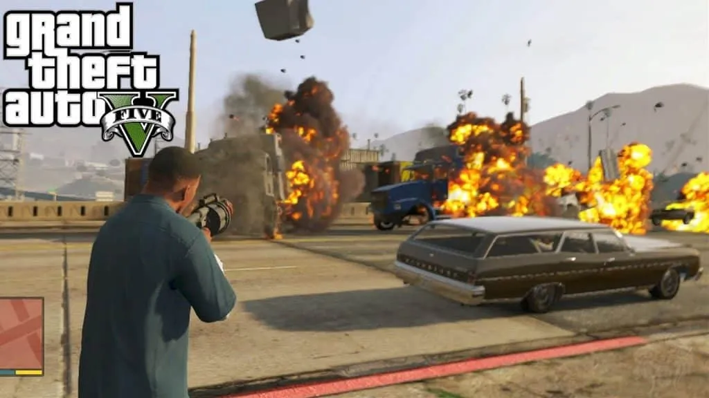 GTA 5 trompe les armes à feu Xbox