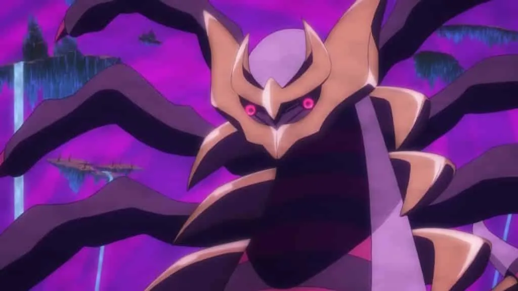 Giratina Origin Forme im Pokemon-Anime