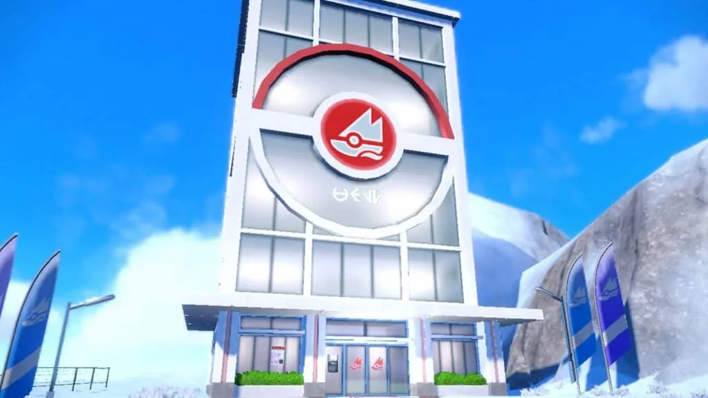 Ein Fitnessstudio in Pokemon Scarlet und Violet