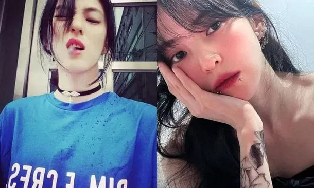 Han So-hee no quería borrar los controvertidos tatuajes previos al debut, “Lo hice por dinero”