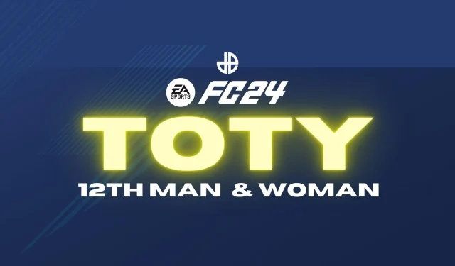 EA FC 24 TOTY 12번째 남자와 여자: 후보자 투표 방법