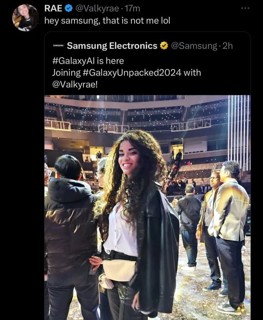 valkyrae-rôtis-samsung-twitter-galaxy-unpacked