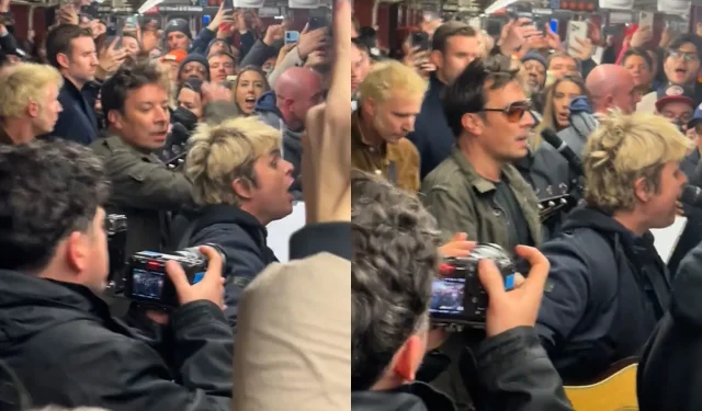 Green Day surpreende público do metrô de Nova York com apresentação de ‘American Idiot’ com Jimmy Fallon