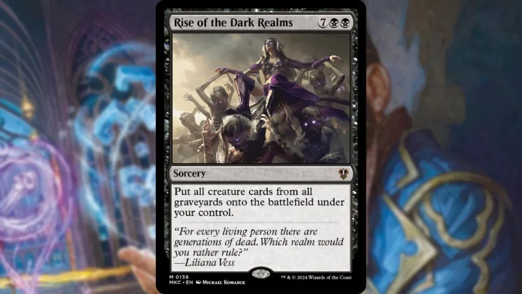 MTG Karlov Manor przedrukowuje Dark Realms