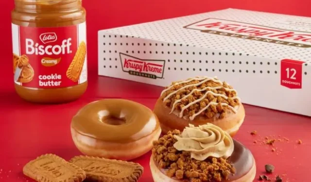 Krispy Kreme riporta le ciambelle Biscoff e le persone si innamorano