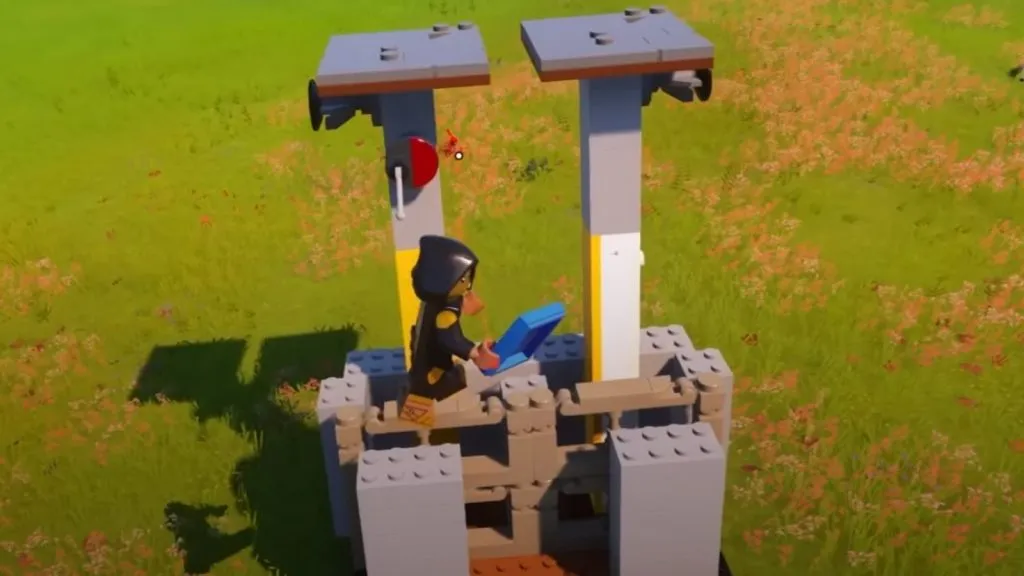 LEGO-Fortnite-Coche-Pared-Construir-Estructuras-de-pared-Interruptor-de-activación