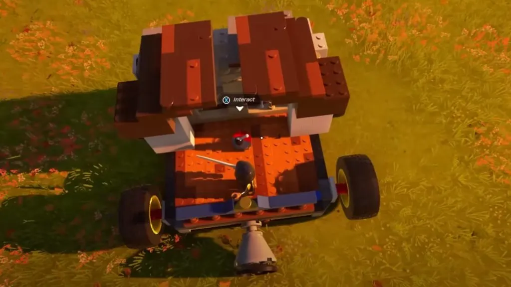 LEGO Fortnite comment utiliser et diriger une voiture.