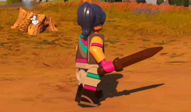 Wie man in LEGO Fortnite ein Schwert herstellt