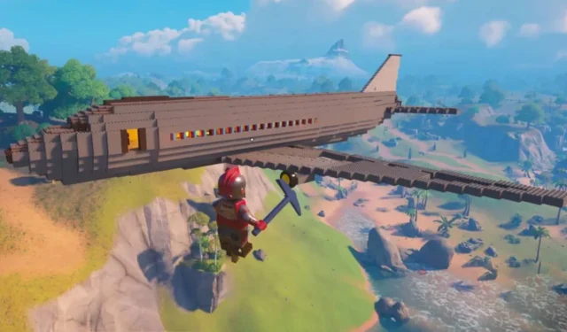 Jogador de LEGO Fortnite inventa avião totalmente funcional no jogo