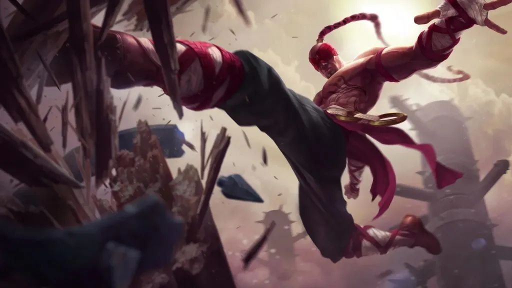 Arte Splash de Lee Sin