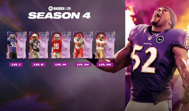 Madden 24 MUT 시즌 4: Ray Lewis, Jerry Rice 등