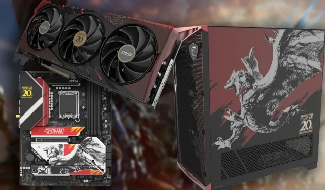 MSI rivela la bestiale collaborazione di Monster Hunter con feroci GPU, laptop e amp; Di più