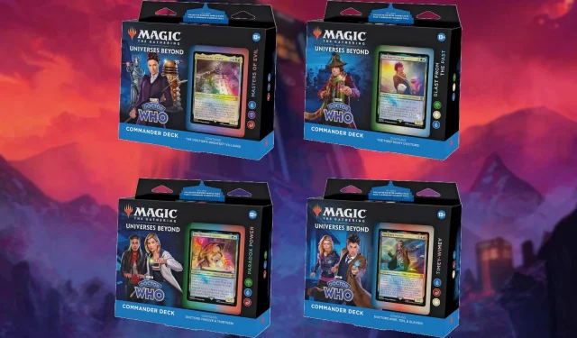 I mazzi MTG Doctor Who hanno raggiunto il prezzo più basso con uno sconto del 37% su Amazon