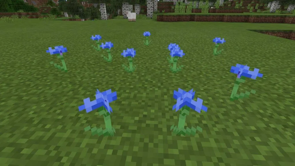 Minecraft Kornblume