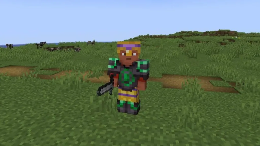 Kit de acabamento Minecraft Armor