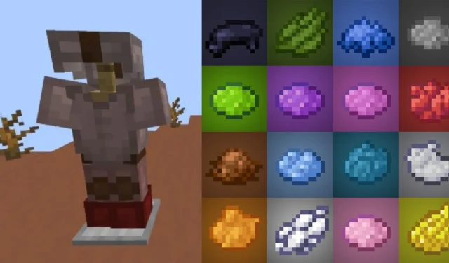 Tous les colorants Minecraft : comment fabriquer et fabriquer les usages