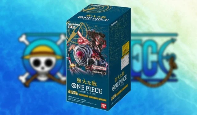 La caja de sobres del juego de cartas One Piece cae un 36% al precio más bajo jamás registrado