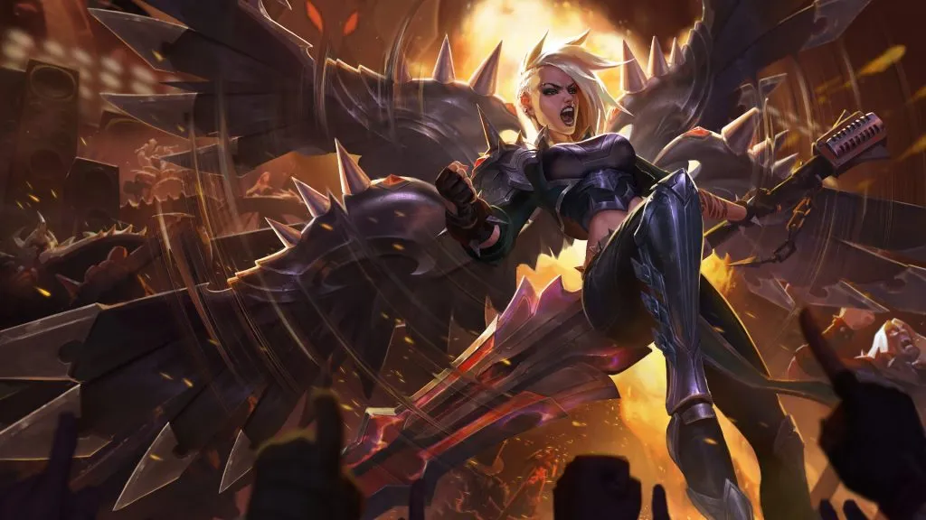 Arte inicial de Pentakill Kayle