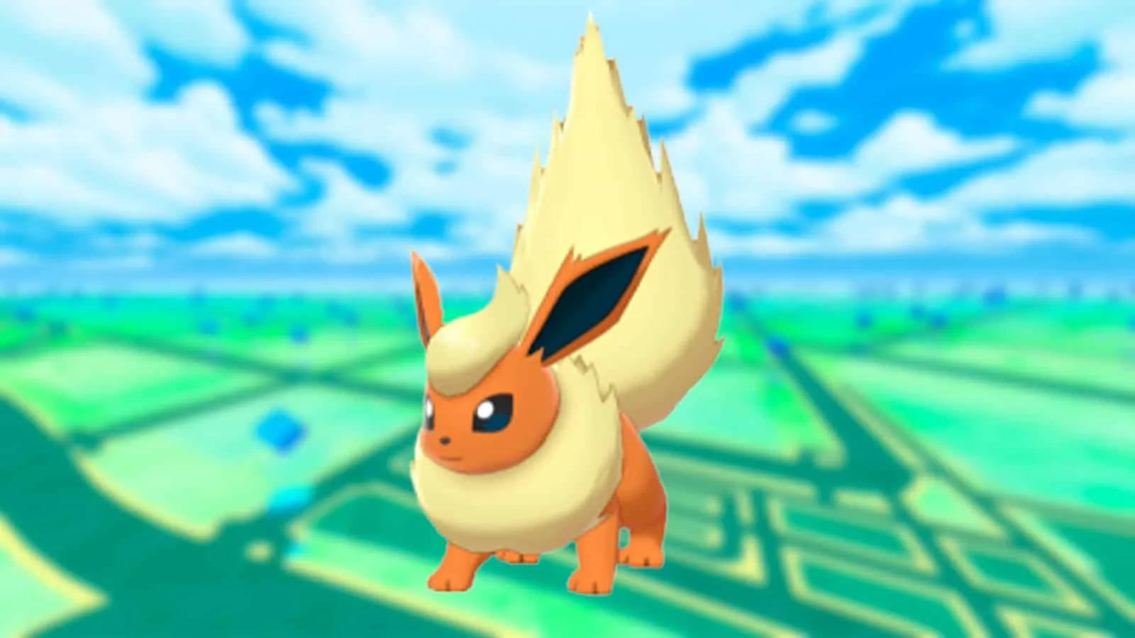 Ein Bild von Flareon aus Pokemon Go