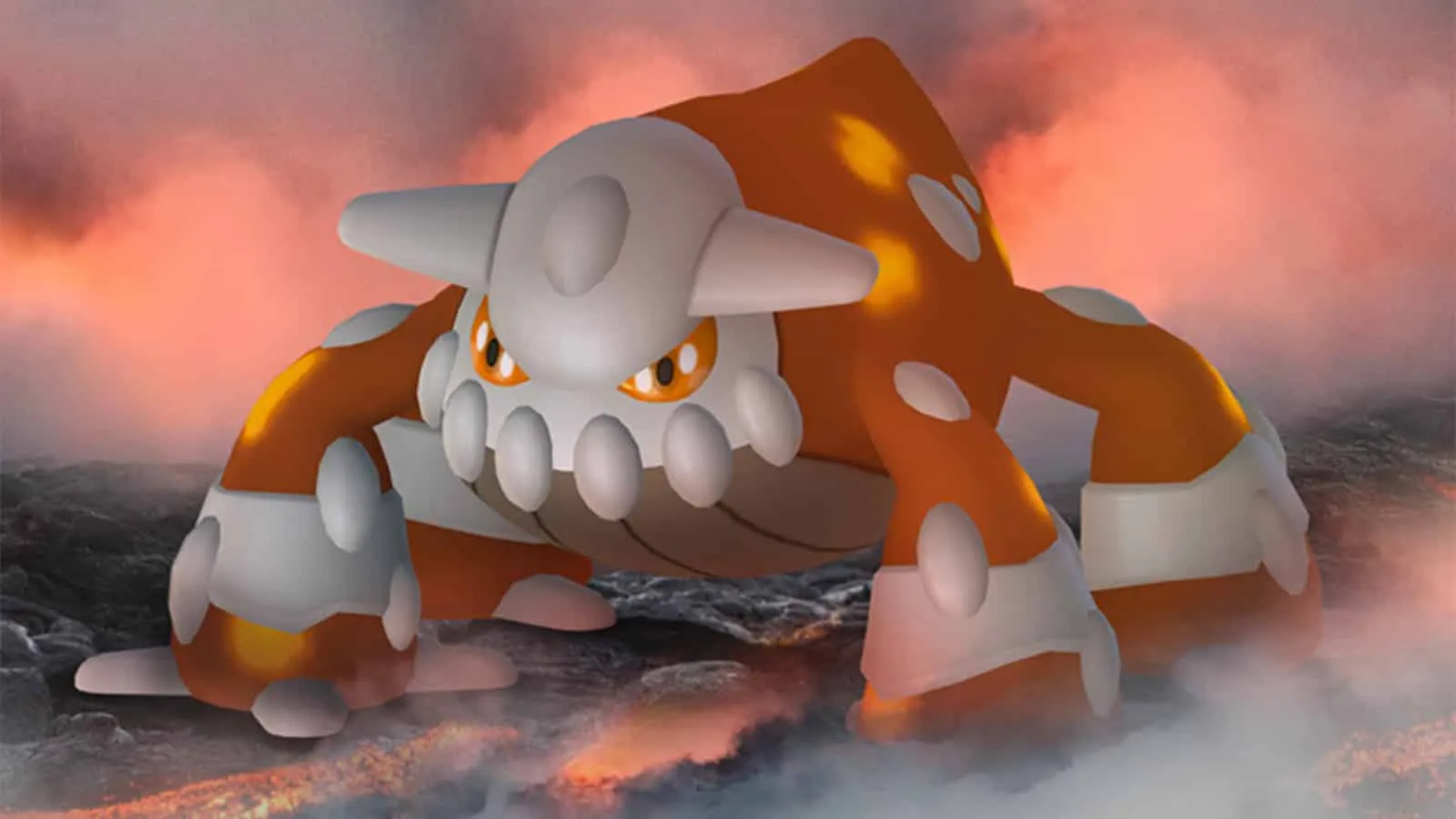 Heatran aparece en las incursiones de 5 estrellas de Pokémon Go