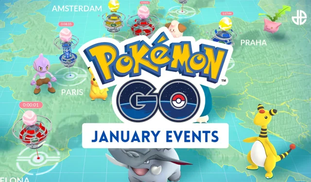 Calendrier des événements Pokemon Go pour janvier 2024 : tous les événements en cours et à venir