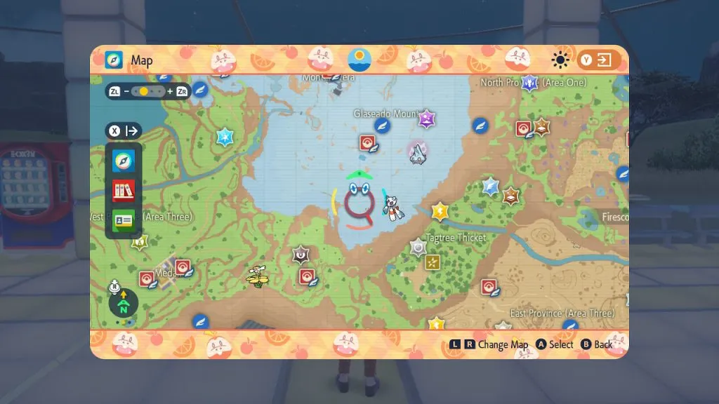 Pokémon Violeta Escarlata DLC Pokémon Legendarios ubicación - Glastrier