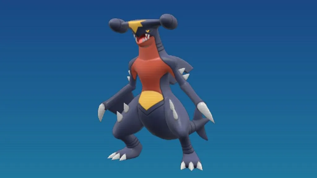 Garchomp en Pokémon Escarlata y Violeta