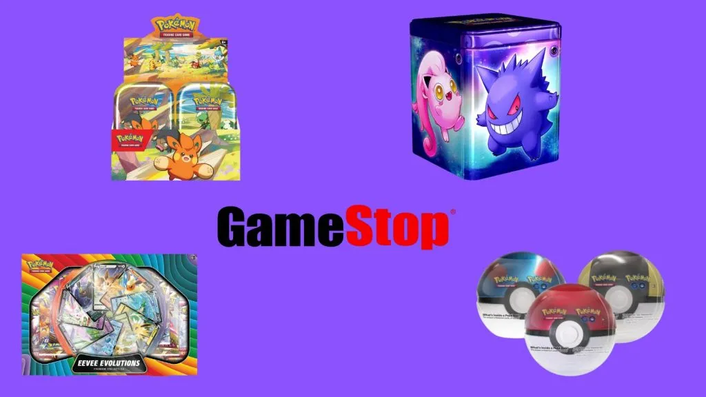 Ulotka Pokemon GameStop