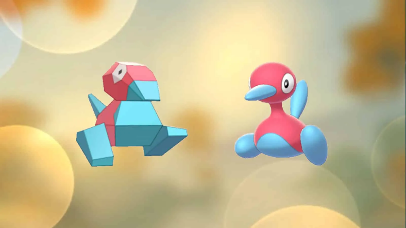 Porygon évoluant vers Porygon2 dans Pokemon Go