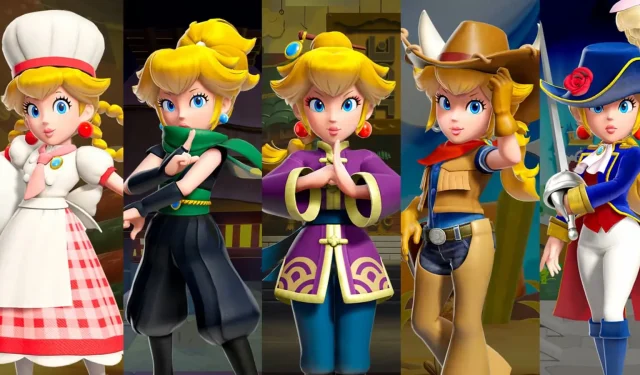 Princesa Peach: Showtime!: Todas as fantasias e transformações