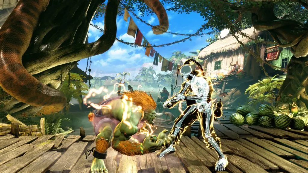 Uma captura de tela do jogo Street Fighter 6