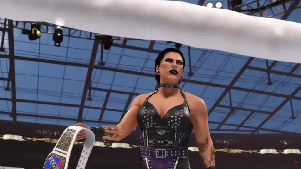 Rhéa Ripley dans WWE 2K24