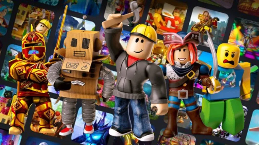 Personnages Roblox et jeux disponibles