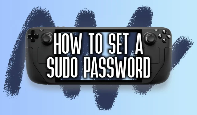 Come impostare una password amministratore Sudo su Steam Deck