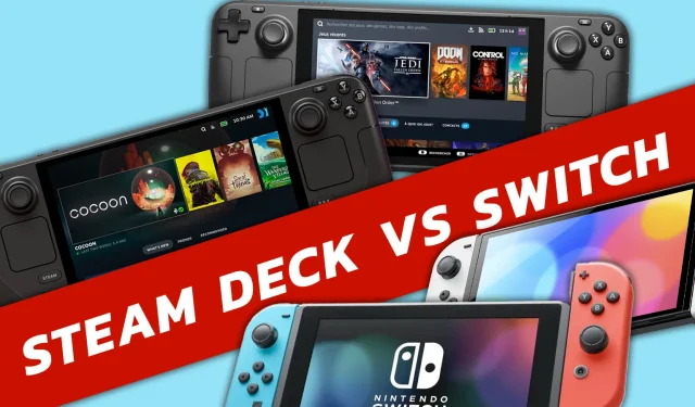 Steam Deck vs. Nintendo Switch: Welches ist 2024 besser?