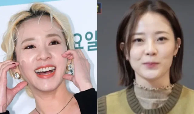 Sandara Park mentionne sœur Park Durami, « Sa première apparition à la télévision après 20 ans, elle est sommelière en thé »