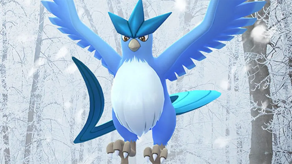 Pokemon Go 中的 Articuno