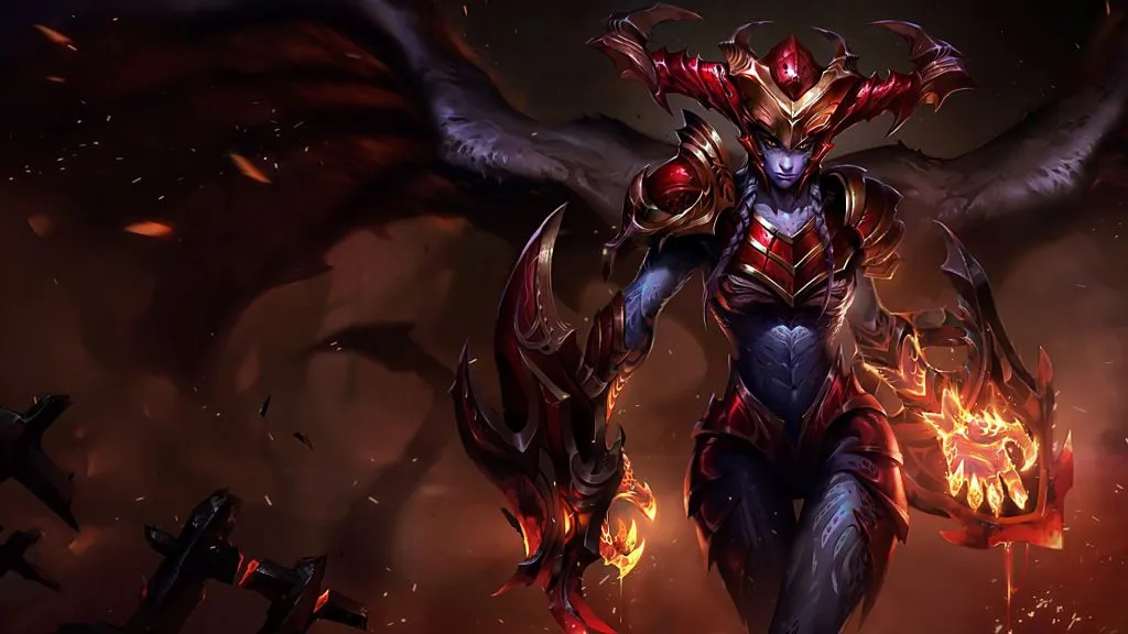 Shyvana Splash Art