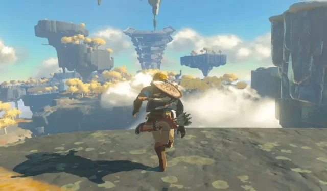 Mapa Sky Islands w grze Zelda: Tears of the Kingdom